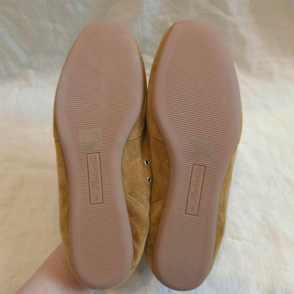 Madewell The Greta Ballet Sneaker - Sand Dune/ Size 8 - Picture 7 of 8